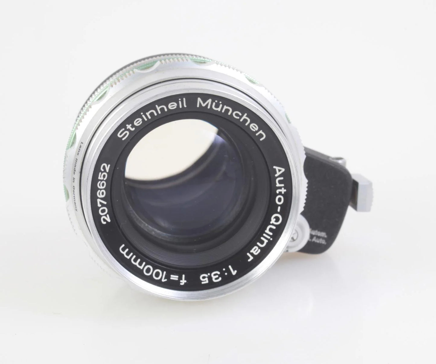 Vintage Steinheil Munchen 100mm f/3.5 Auto-Quinar Lens Exakta Mount
