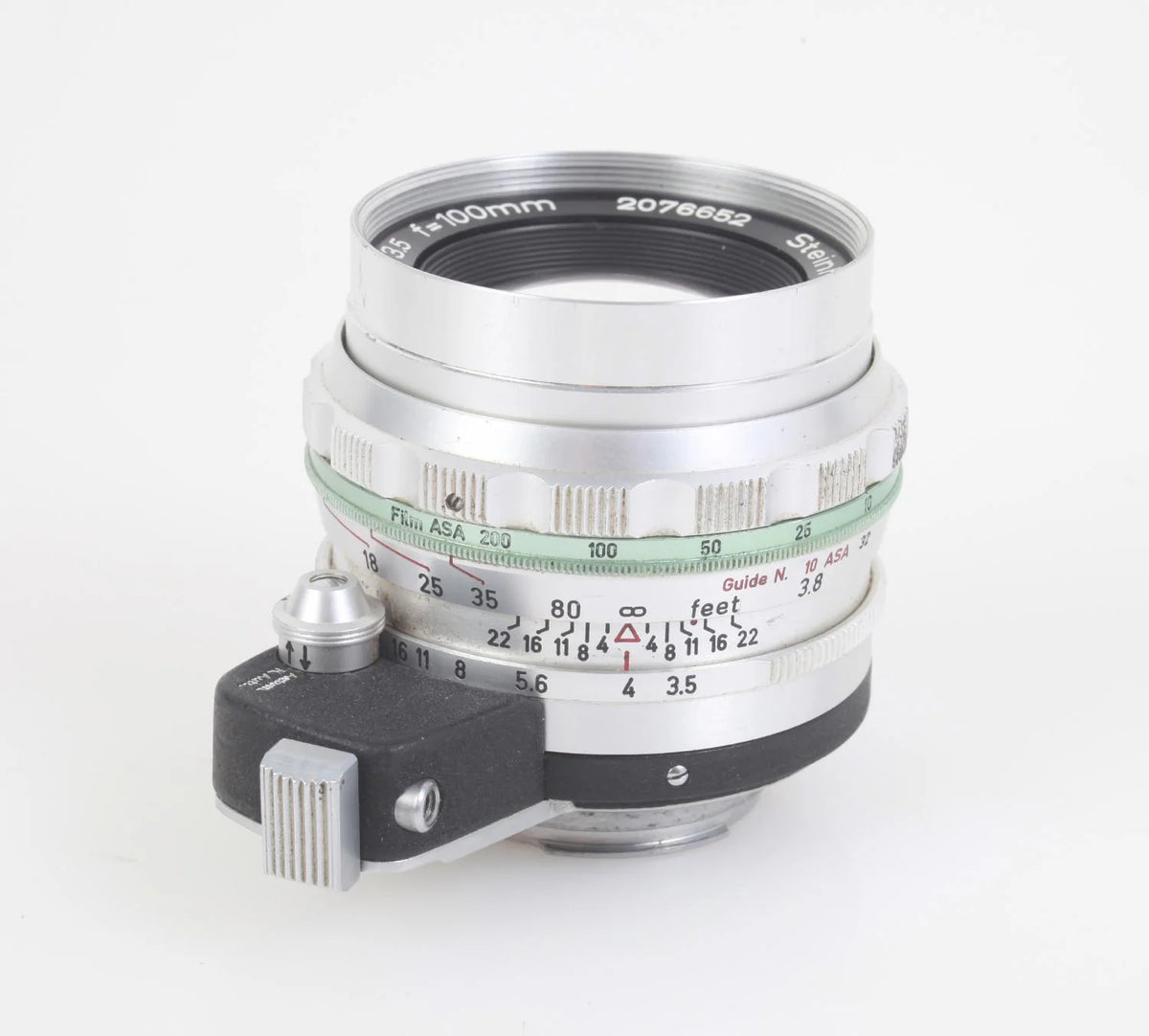 Vintage Steinheil Munchen 100mm f/3.5 Auto-Quinar Lens Exakta Mount
