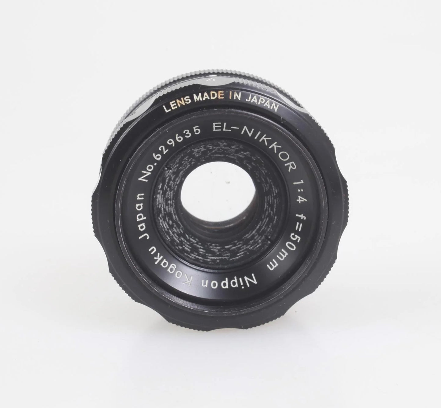 Vintage Nikon Darkroom Enlarging Lens 50mm w/Caps and Case