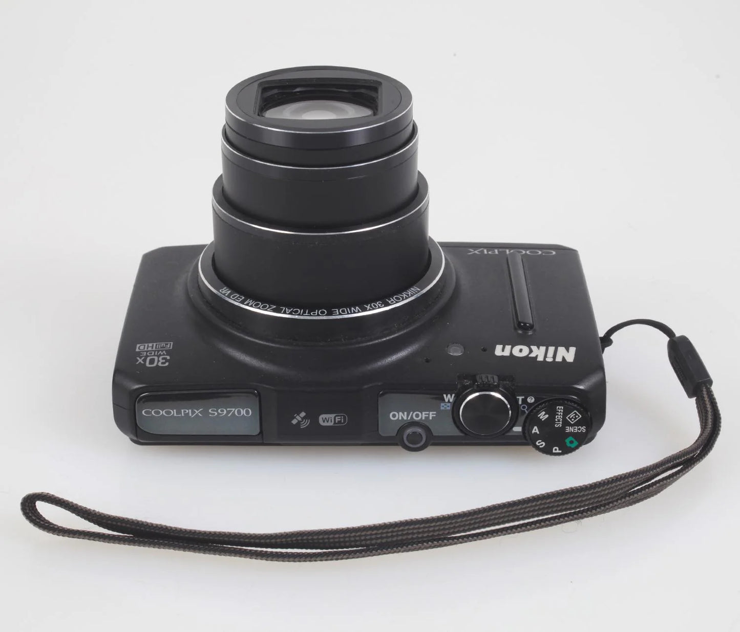 Nikon Coolpix S9700 Digital Point and Shoot Camera 30x Zoom Tested and Working