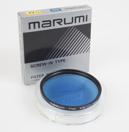 Marumi 77mm 80B Blue Cooling Filter