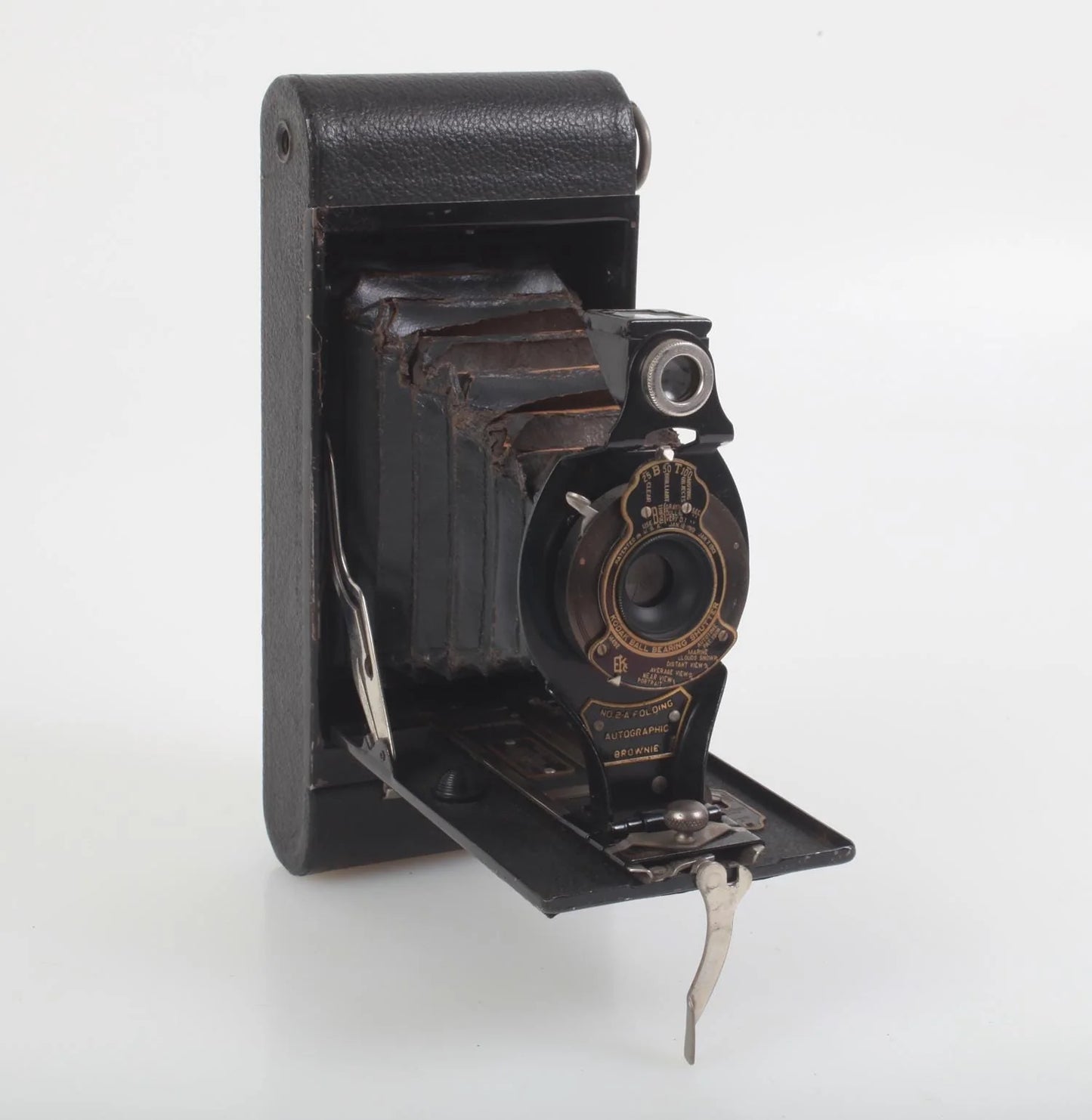 Kodak 2A Brownie Folding Bellows Camera w/Stylus Works