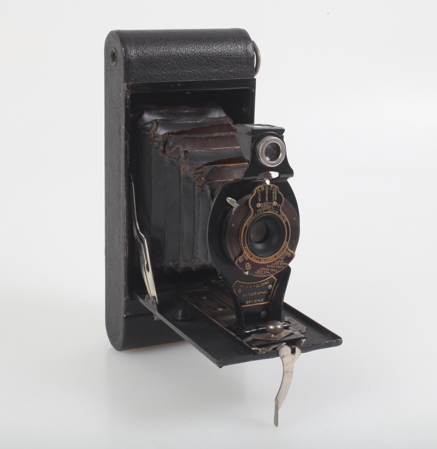 Kodak 2A Brownie Folding Bellows Camera w/Stylus Works