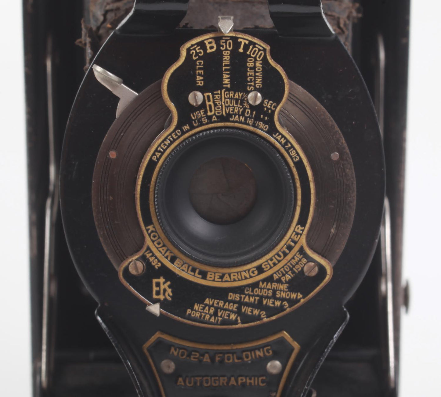 Kodak 2A Brownie Folding Bellows Camera w/Stylus Works