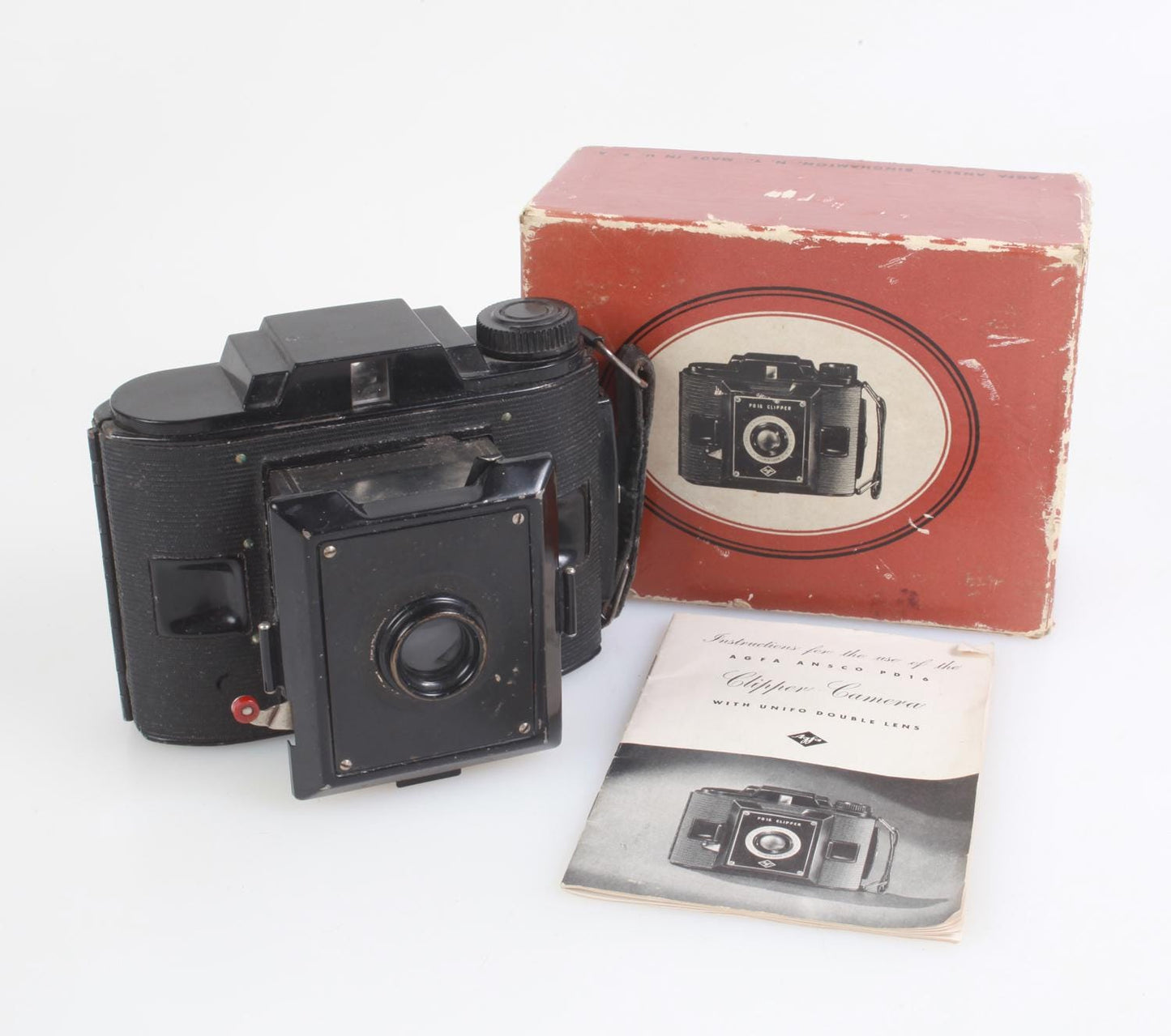 Agfa PD16 Clipper Camera Works w/Box and Manual