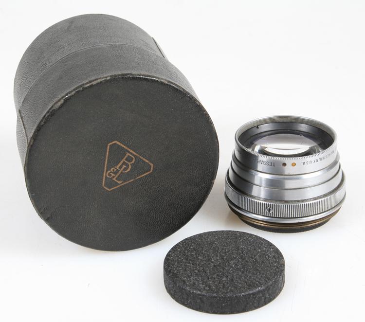 Bausch And Lomb Tessar IC 164mm F4.5 Lens with Original Box