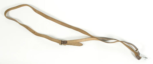 CAMERA STRAP BROWN LEATHER 1970S
