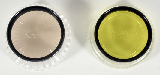 49MM FILTERS SET OF 2 VINTAGE
