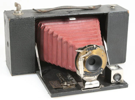 Kodak Bellows Brownie 3A Antique Folding Camera