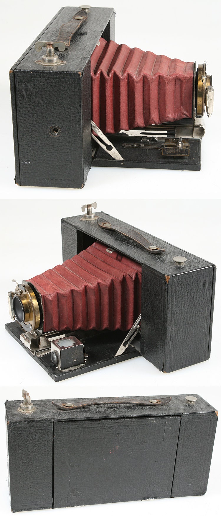 Kodak Bellows Brownie 3A Antique Folding Camera