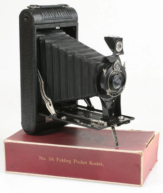Kodak No 3A Folding Pocket Camera in Box