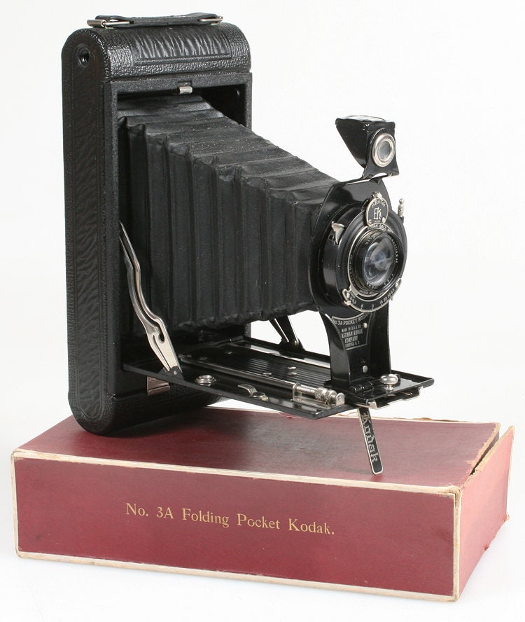 Kodak No 3A Folding Pocket Camera in Box