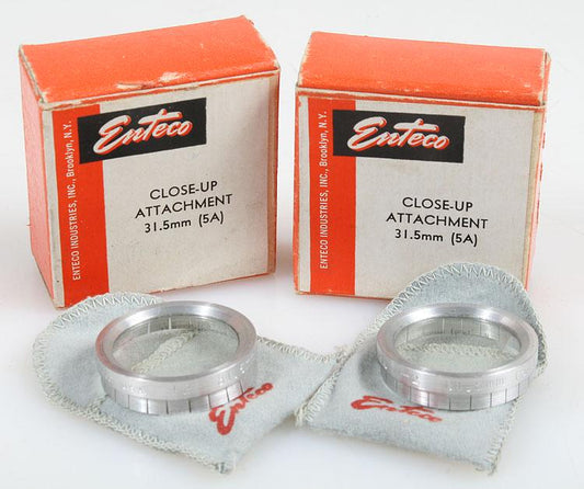 31.5mm 5A Slip On Set of 2 Close Up Lens Attachments