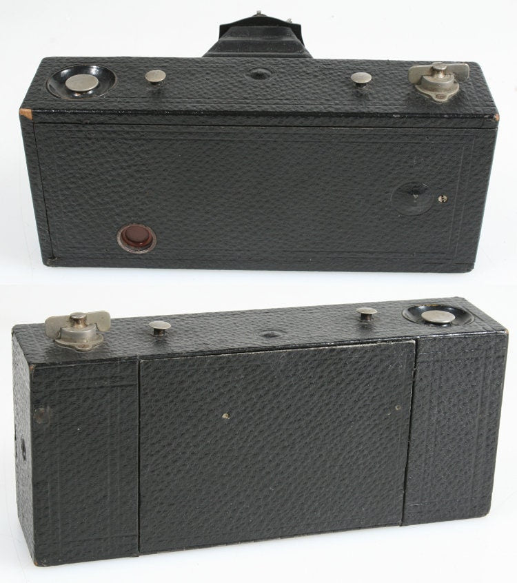 Eastman Kodak No 2 A Folding Pocket Brownie Camera w/Black Bellows 1909