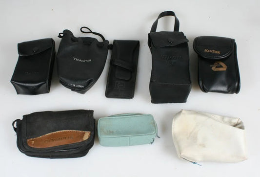 Eight-Piece Unbranded Photography Case Set - Essential Storage for Cameras,