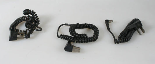 FLASH CABLE AC/PC COILED SET OF 3