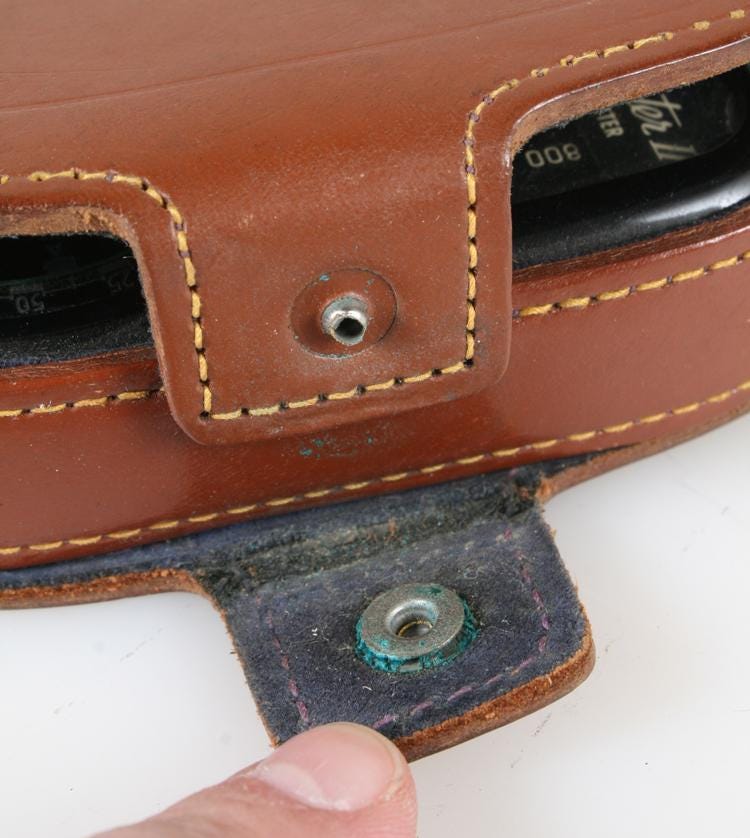 Art Deco Bakelite Photo Meter in Case - Display/Prop Only