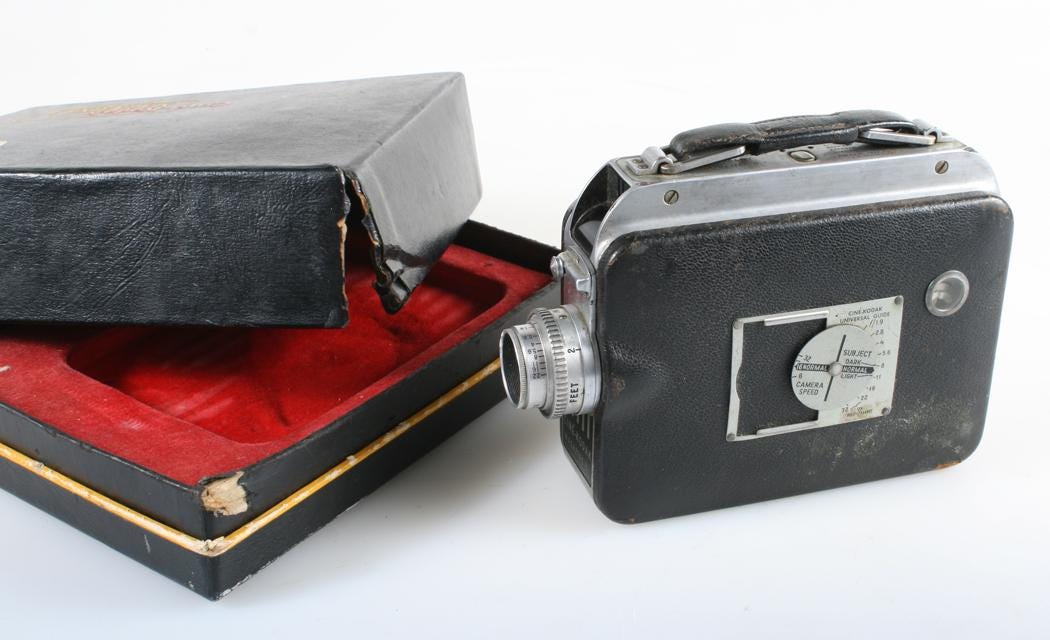 8mm Cine Kodak Magazine 8 Movie Camera 1946-55 in Original Box