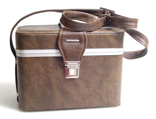 Camera Bag Brown w/ Strap Vintage