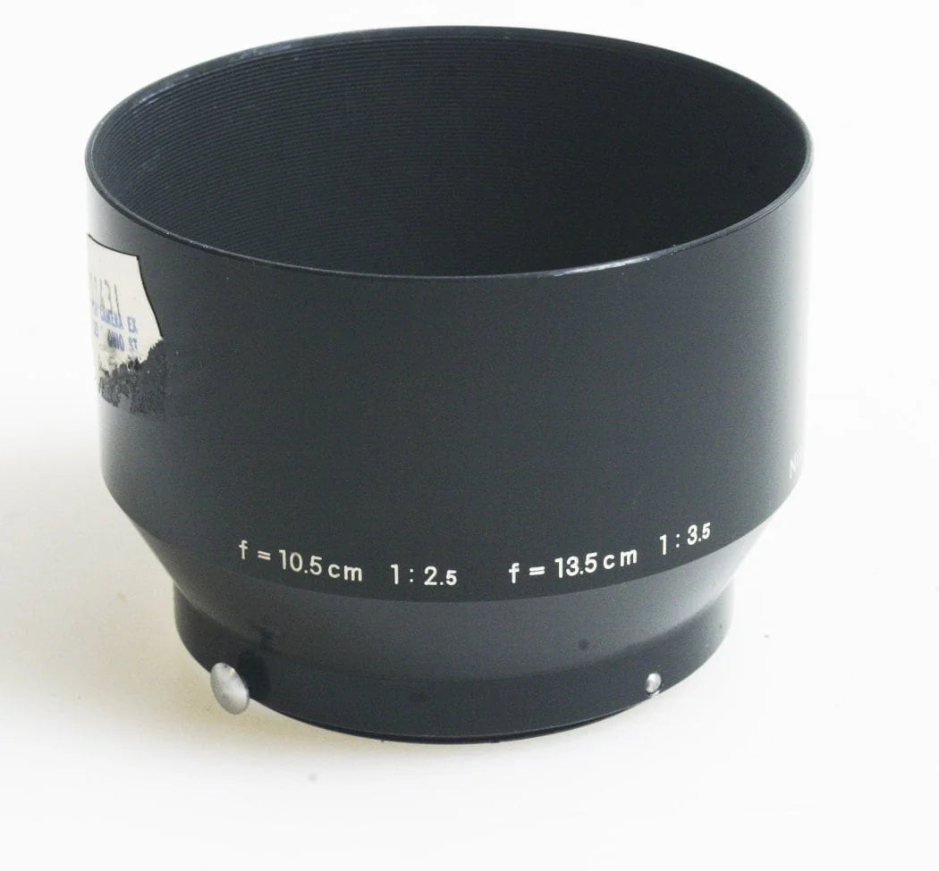 Nikon F Nikkor HS-4 Metal Clip On Hood 85mm F2 or for 105mm F2.5 & 135mm F2.8 MF