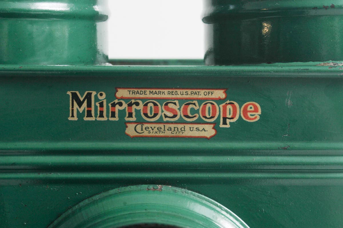 Vintage 1920s Mirrorscope Magic Lantern Slide Projector