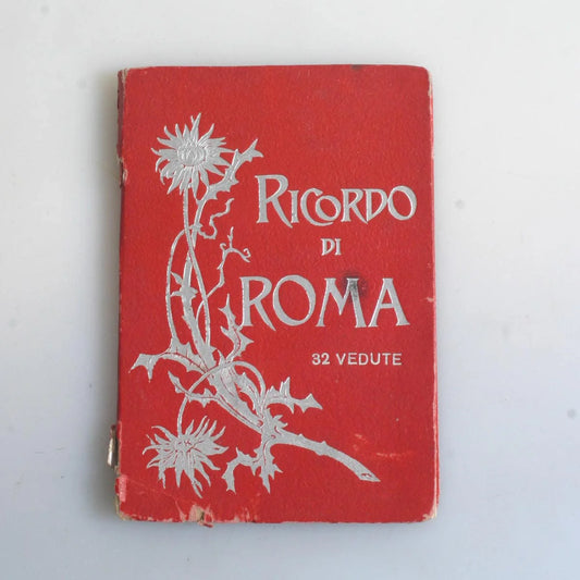 Ricordo Di Roma 32 Vedute Book//Remember Rome//Image Book of Rome