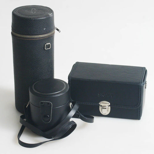 LENS CASES SET OF 3 VARIOUS SIZES