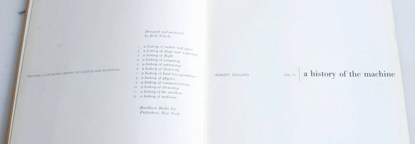 Robert Soulard A History Of the Machine Vol. 11, 1963//History Book//Outerspace History