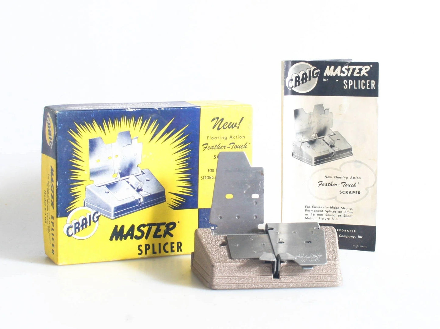 Master Film Splicer In Original Box