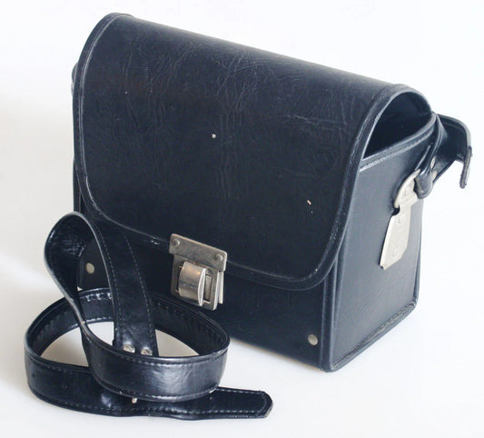 VINTAGE CAMERA CASE WITH STRAP