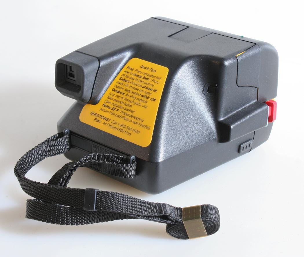 Polaroid 600 Job Pro Yellow