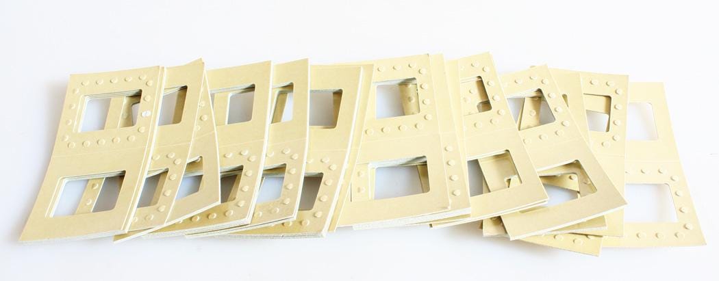 35mm Cardboard Slide Mounts Lot