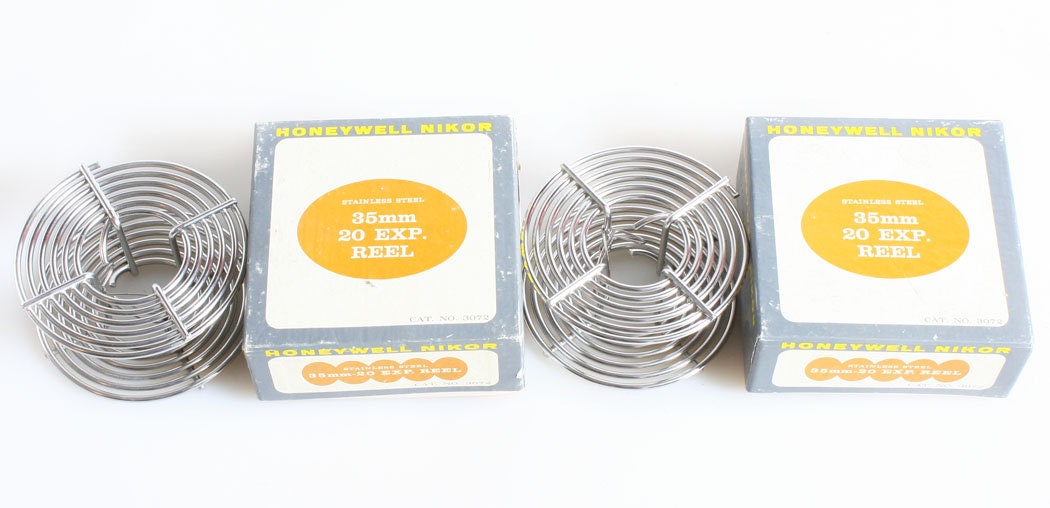 Nikor Developing Reels in Boxes Set of 2