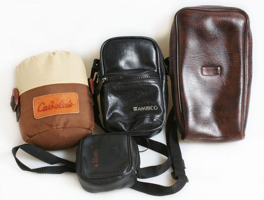 Camera Lens/Flash Pouches Set of 4