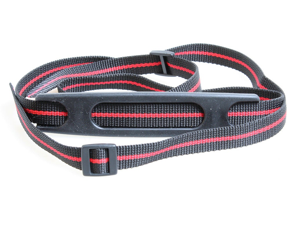 Camera Strap Red and Black with Neck Pad