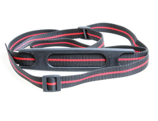 Camera Strap Red and Black with Neck Pad