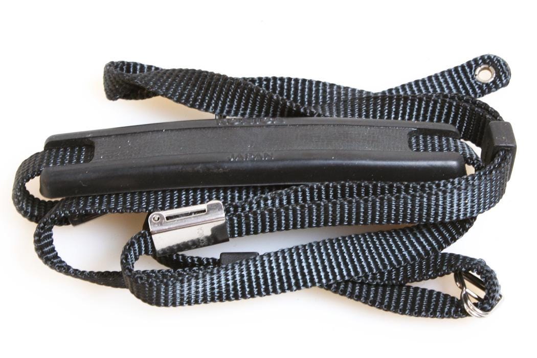 Konica Thin Black Strap
