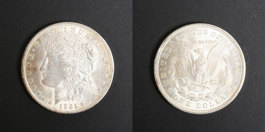 1921-P MORGAN SILVER DOLLAR