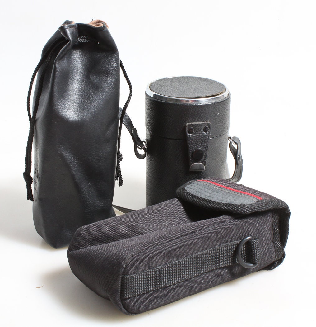 Lens Cases, Hard & Soft, Set of 3
