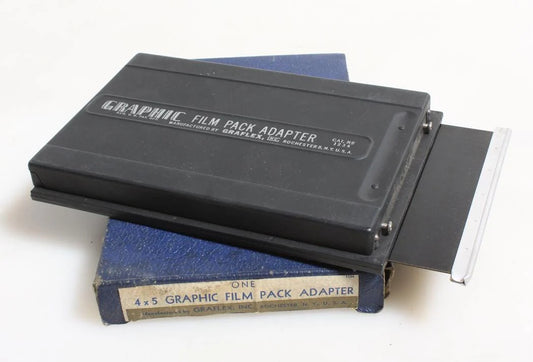 Graflex Graphic Film Pack Adapter Model 1234, Vintage