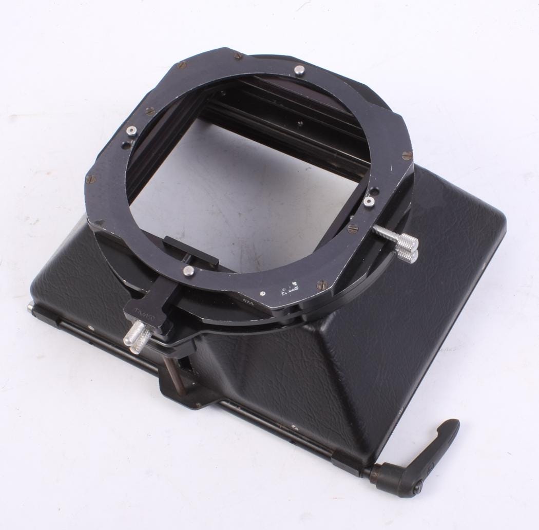 Chrosziel Matte Box Tray Holder With 402-04 4x4 Filter Hood, 3x3 , Case& Extras