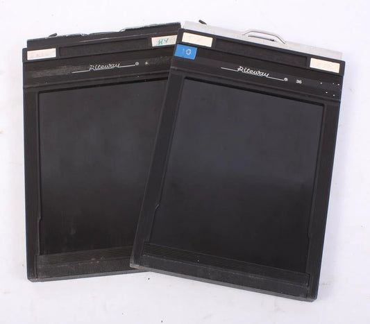 4x5 Riteway Film Holders Set of 2