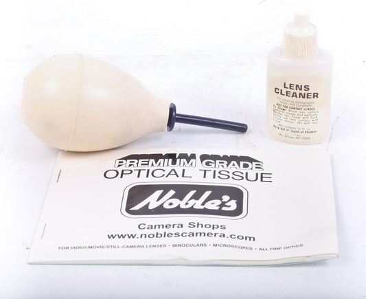 Camera Blower, Lens Tissues And Cleaner
