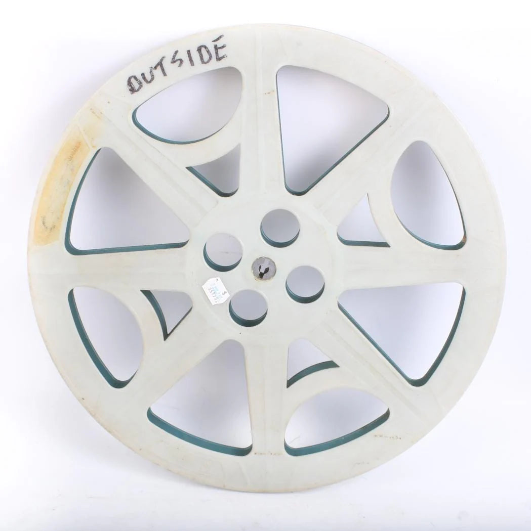 Art Deco 16mm Movie Reel 15 Inch Wide