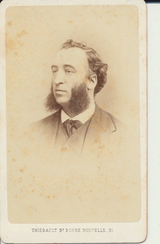 CDV PORTRAIT OF FRENCH STATESMAN JULES FERRY