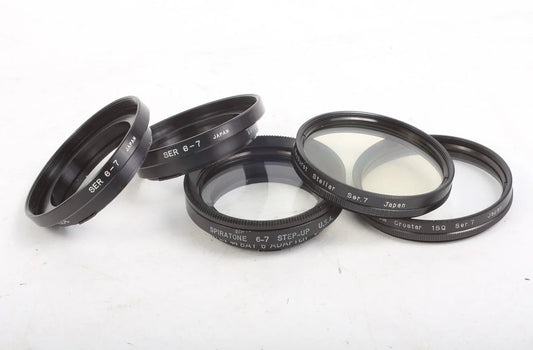 Filters, 3, BAY 6S W/Star, Rayburst & Diffuser for Rolleiflex 2.8