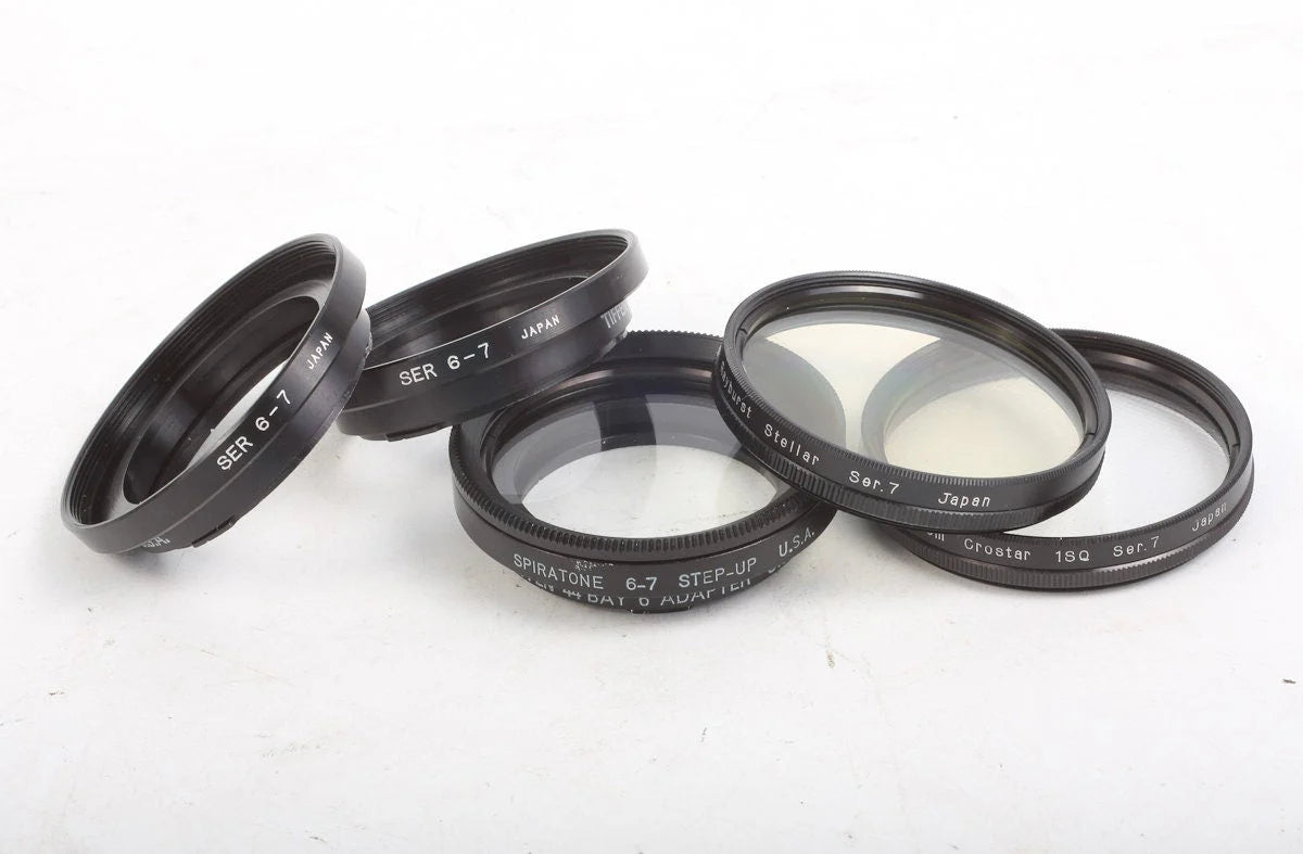 Filters, 3, BAY 6S W/Star, Rayburst & Diffuser for Rolleiflex 2.8