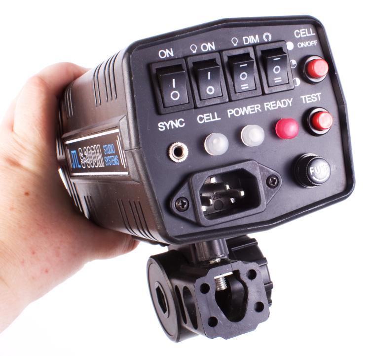 Jtl S300 M Strobe Studio Lighting Set, 3 Lights, Two Umbrellas & Sync Cords