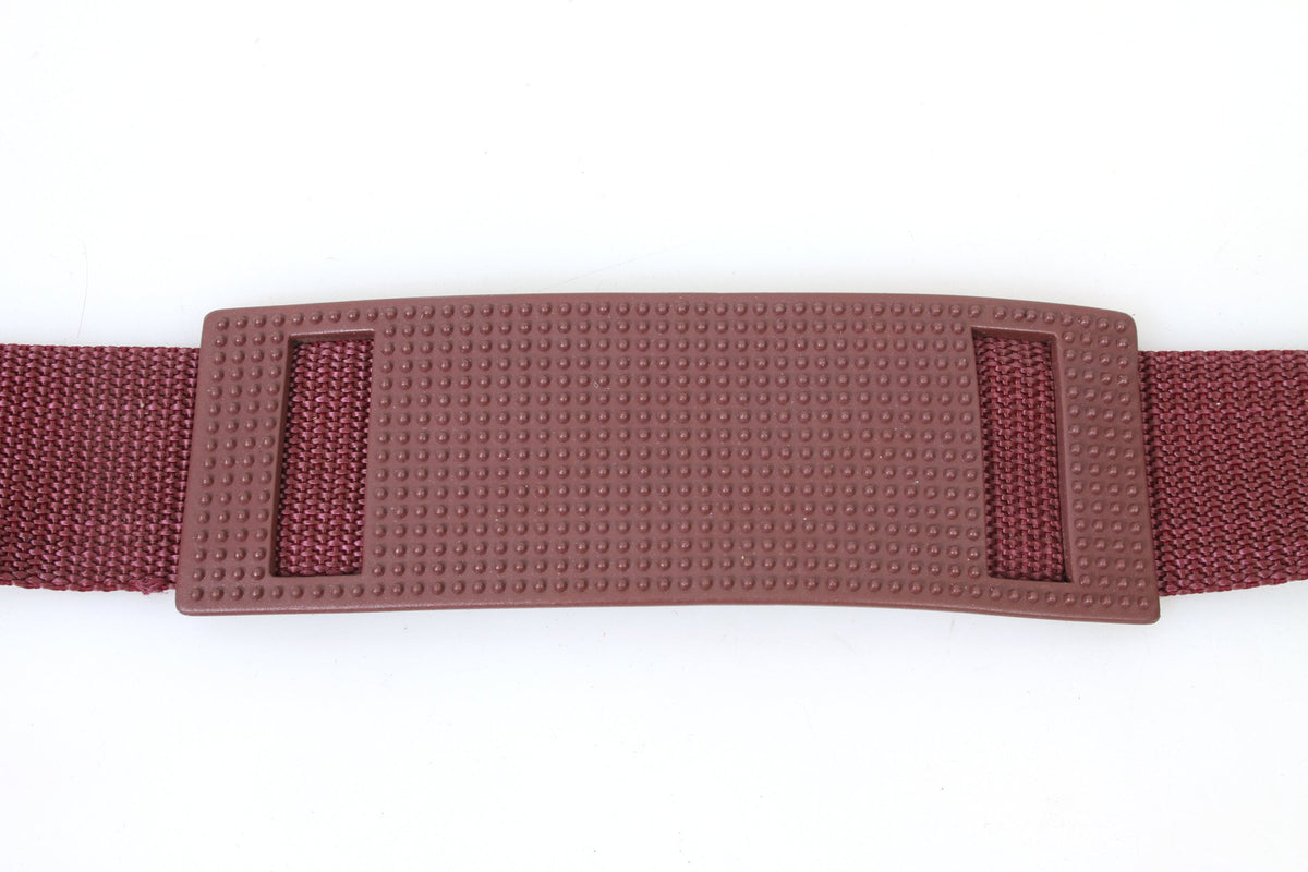 Camera Strap Wide 1960s Burgundy