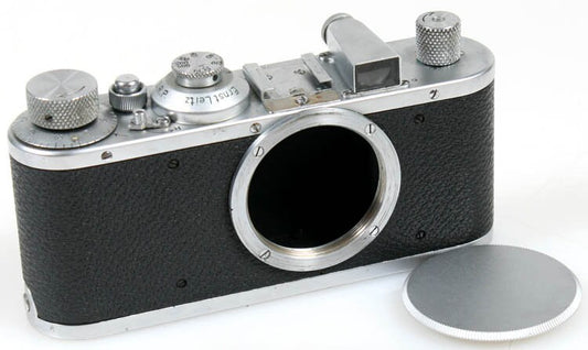 Genuine Leitz Wetzlar Leica E 35mm Camera + Body Cap